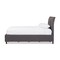 Baxton Studio Lea Modern Dark Grey Queen Size Storage Platform Bed 125-7018 - alternate 7